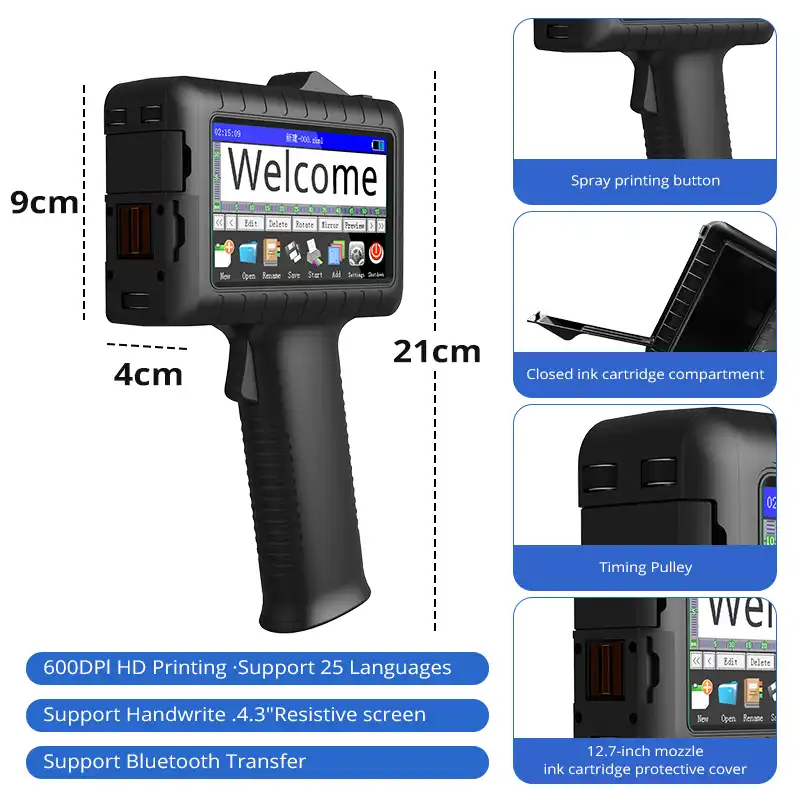 What can a handheld inkjet printer do for you?